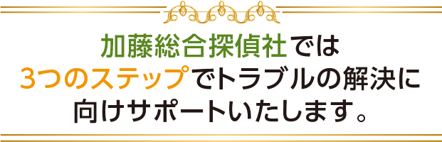 加藤総合探偵社の強み